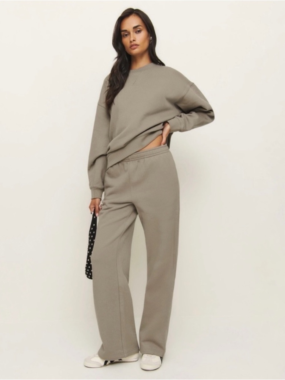 Reformation Kira Wide Leg Sweatpants